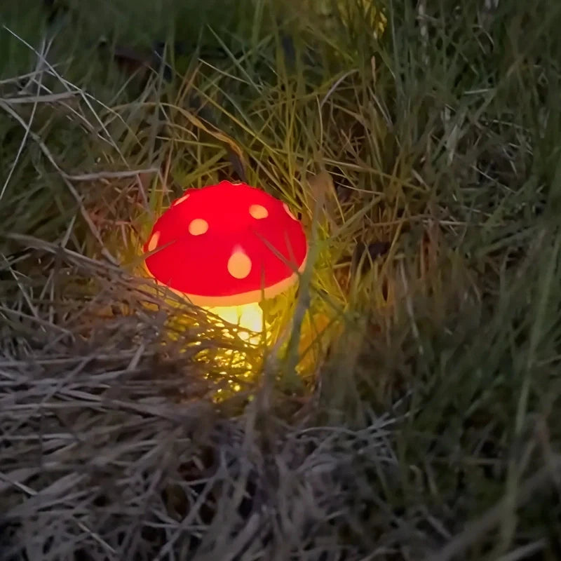 Solar Mushroom Garden Lights β Decorative Outdoor Pathway & Yard Stake Lights, Waterproof | LumenTrail
