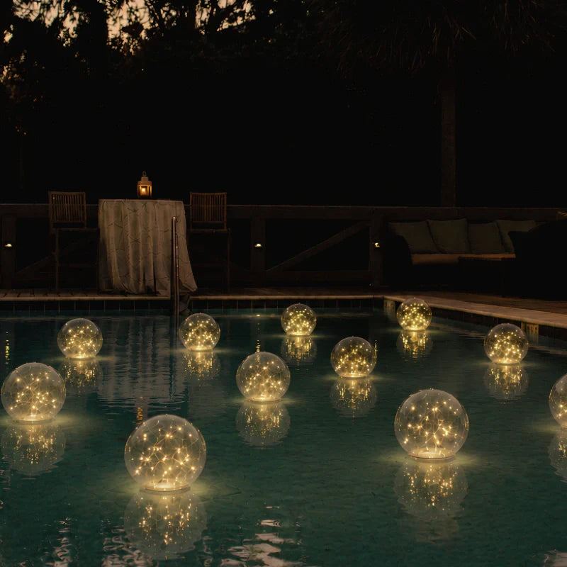 Floating Solar Pool Lights β LED Pond & Pool Lights for Outdoor Water Decor, Waterproof | LumenTrail