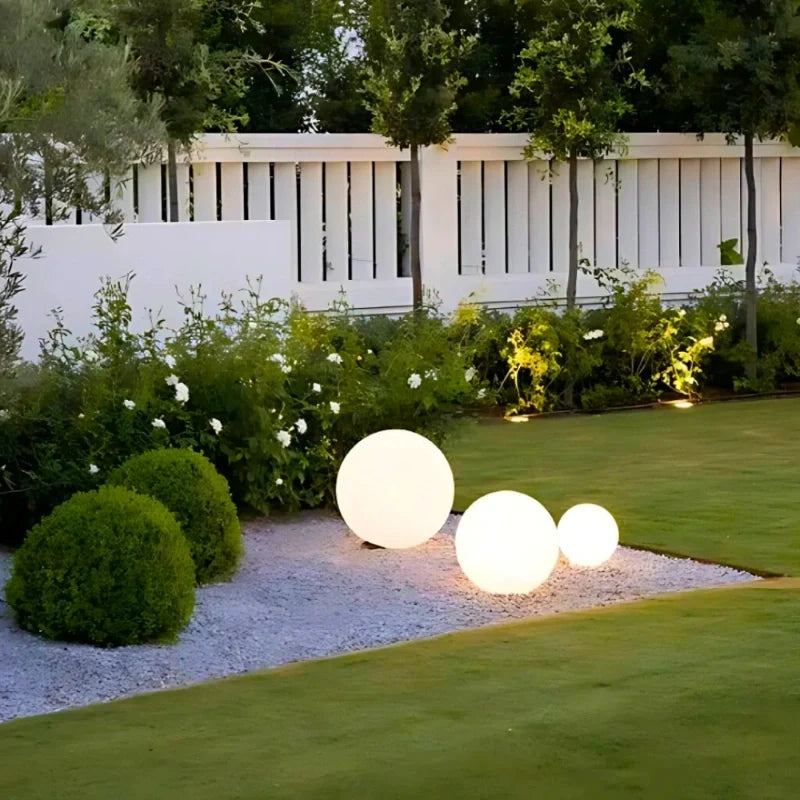 Solar Globe Garden Lights – Decorative LED Outdoor Path & Landscape Lights, Waterproof | LumenTrail