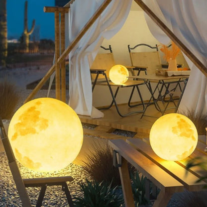 Solar Moon Garden Light – Decorative Hanging Moon Lamp for Outdoor Patio & Yard | LumenTrail