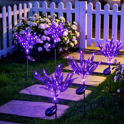 Solar Flower Lights Outdoor – Decorative LED Garden Stake Lights for Yard & Pathway | LumenTrail
