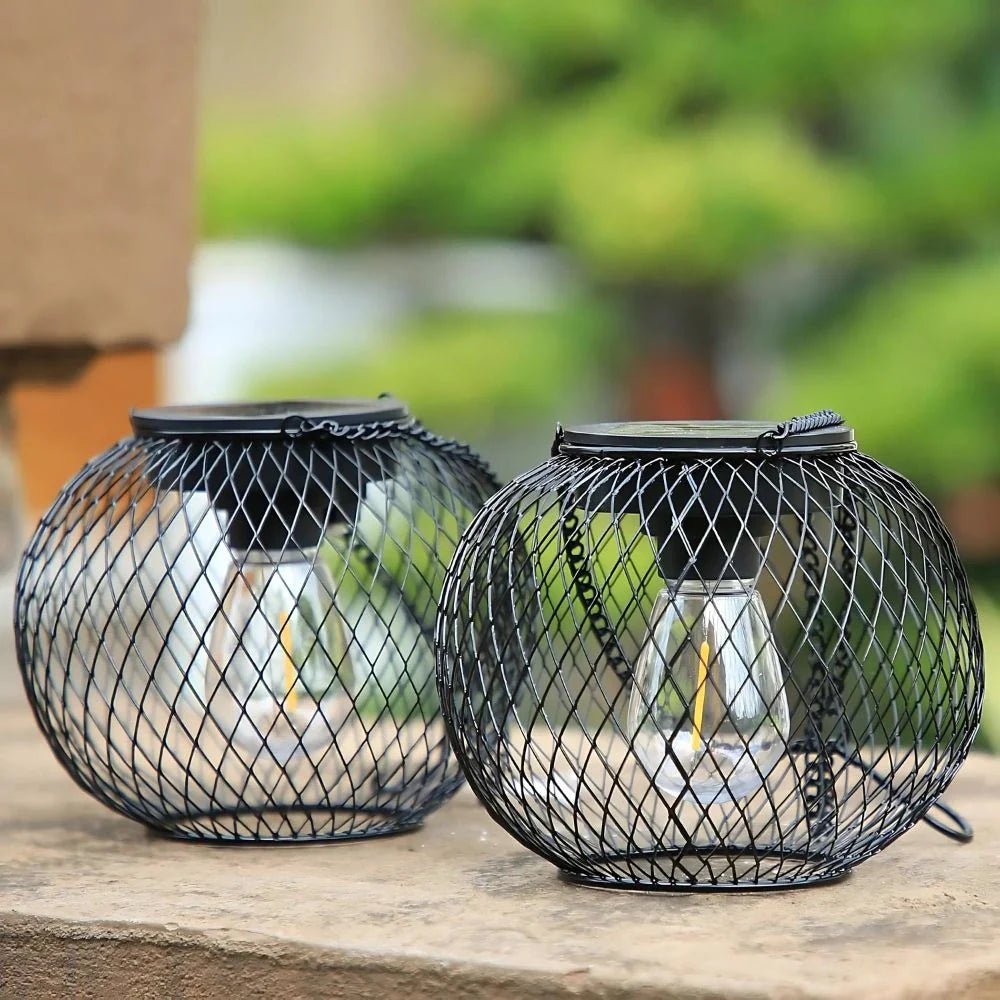 Solar Lantern Outdoor – Decorative Hanging LED Lantern for Garden, Patio & Table | LumenTrail
