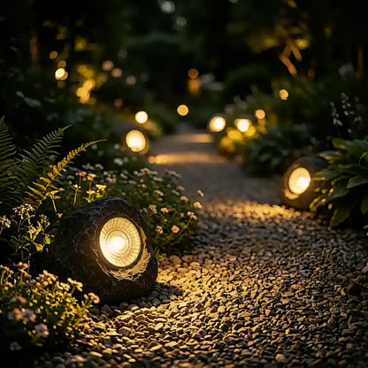 Solar Spotlight Outdoor – High Lumen LED Landscape Spotlight, Adjustable, Waterproof | LumenTrail