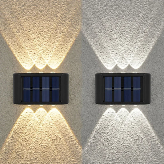 Solar Powered Wall Sconce
