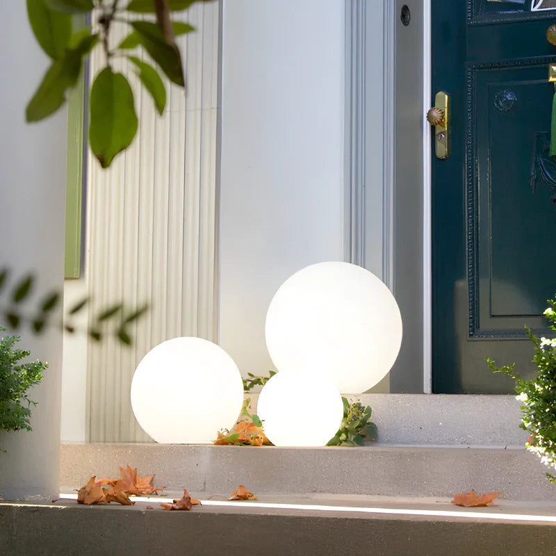 Solar Globe Garden Lights – Decorative LED Outdoor Path & Landscape Lights, Waterproof | LumenTrail
