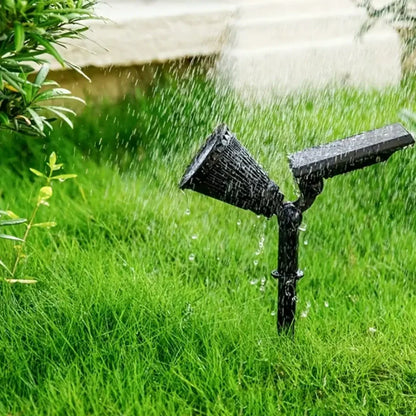 Solar Garden Spotlight – LED Outdoor Landscape & Wall Light, Adjustable, Waterproof | LumenTrail