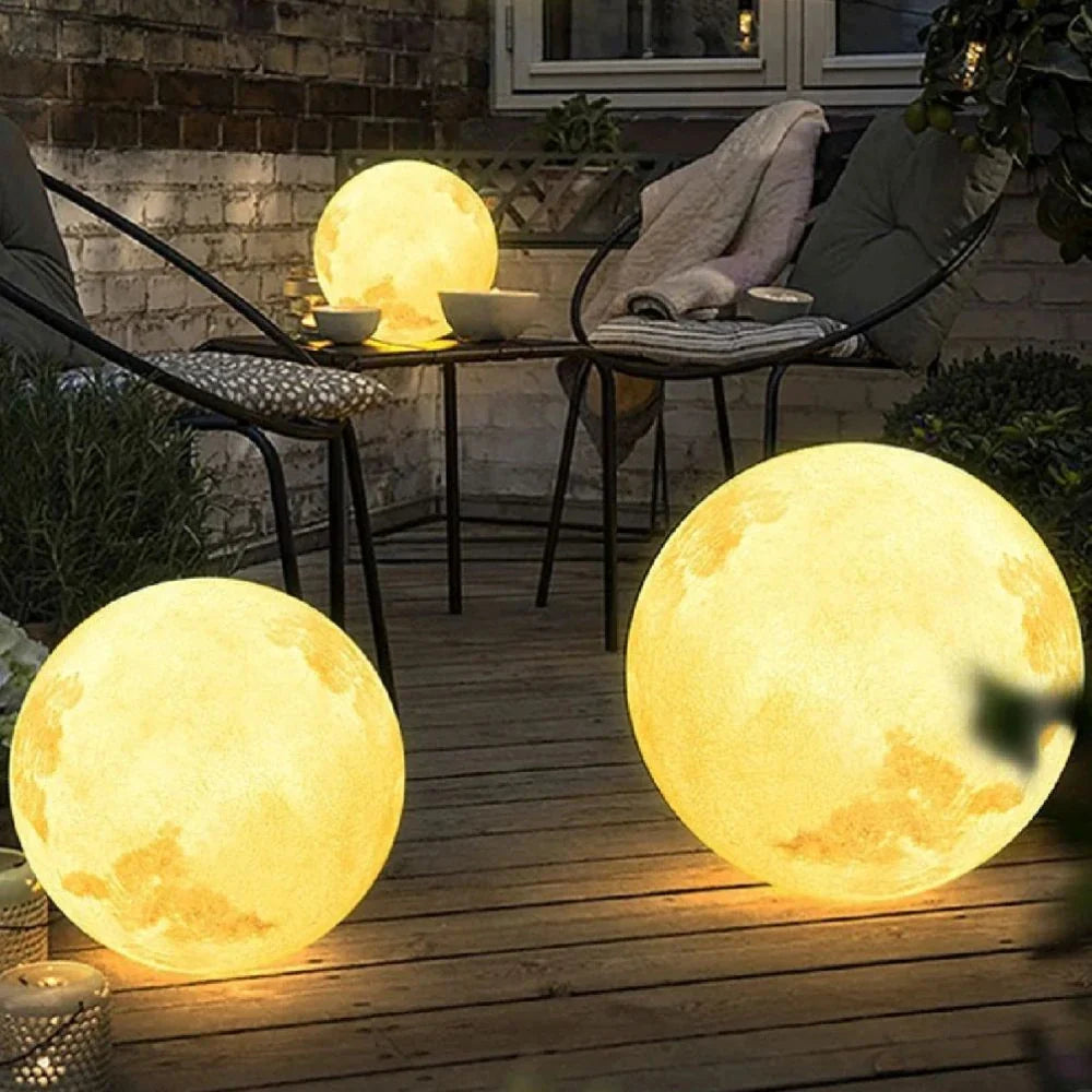 Solar Moon Garden Light – Decorative Hanging Moon Lamp for Outdoor Patio & Yard | LumenTrail