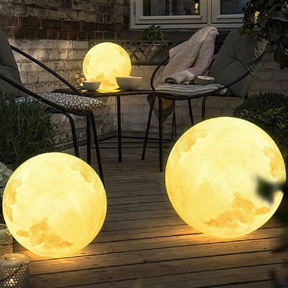 Solar Moon Garden Light – Decorative Hanging Moon Lamp for Outdoor Patio & Yard | LumenTrail