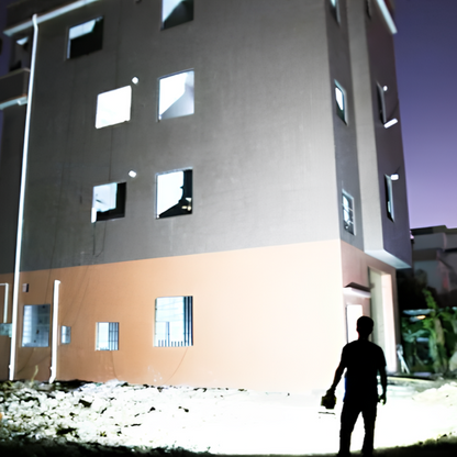 Solar Flood Light Outdoor – Ultra Bright LED Landscape & Security Light, Waterproof | LumenTrail