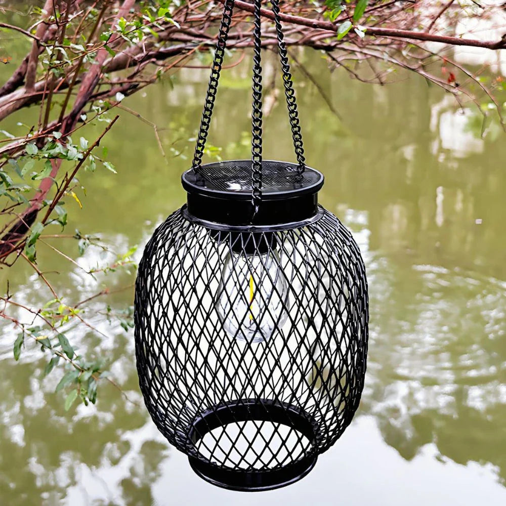 Solar Lantern Outdoor – Decorative Hanging LED Lantern for Garden, Patio & Table | LumenTrail