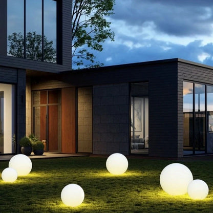 Solar Globe Garden Lights – Decorative LED Outdoor Path & Landscape Lights, Waterproof | LumenTrail