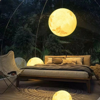 Solar Moon Garden Light – Decorative Hanging Moon Lamp for Outdoor Patio & Yard | LumenTrail