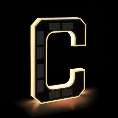 Solar House Number Light – Illuminated Address Sign, Outdoor Wall Mount, Waterproof | LumenTrail