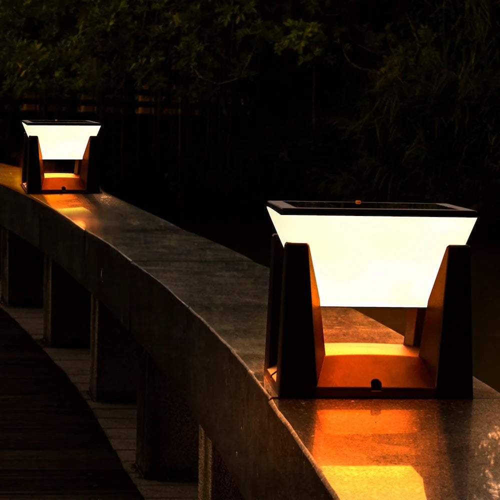Solar Path Lights Outdoor – LED Landscape Lights for Walkway, Driveway & Yard, Waterproof | LumenTrail