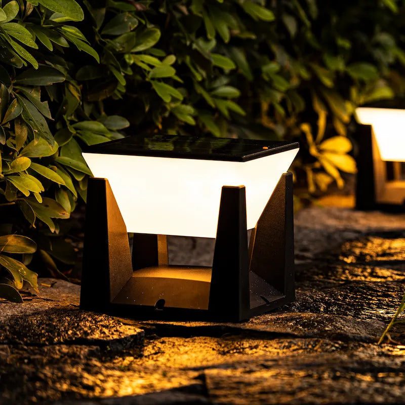 Solar Path Lights Outdoor – LED Landscape Lights for Walkway, Driveway & Yard, Waterproof | LumenTrail