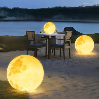 Solar Moon Garden Light – Decorative Hanging Moon Lamp for Outdoor Patio & Yard | LumenTrail