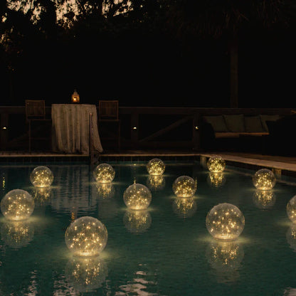 Floating Solar Pool Lights – LED Pond & Pool Lights for Outdoor Water Decor, Waterproof | LumenTrail