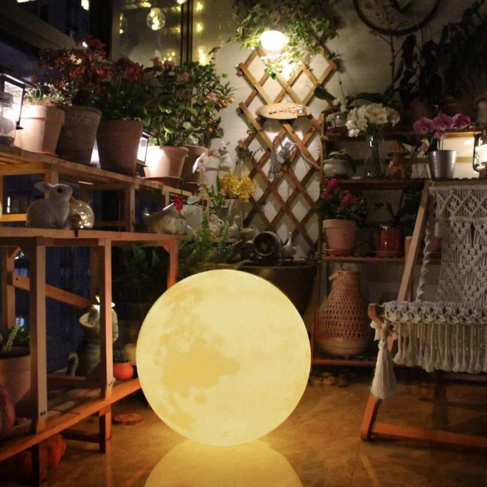 Solar Moon Garden Light – Decorative Hanging Moon Lamp for Outdoor Patio & Yard | LumenTrail