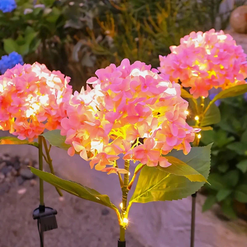 Solar Flower Lights Outdoor – Decorative LED Garden Stake Lights for Yard & Pathway | LumenTrail