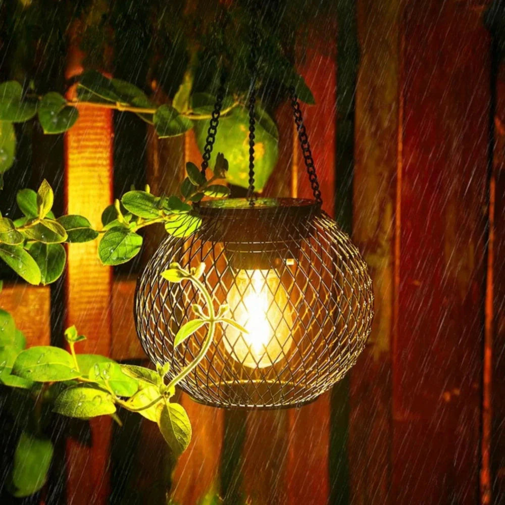 Solar Lantern Outdoor – Decorative Hanging LED Lantern for Garden, Patio & Table | LumenTrail