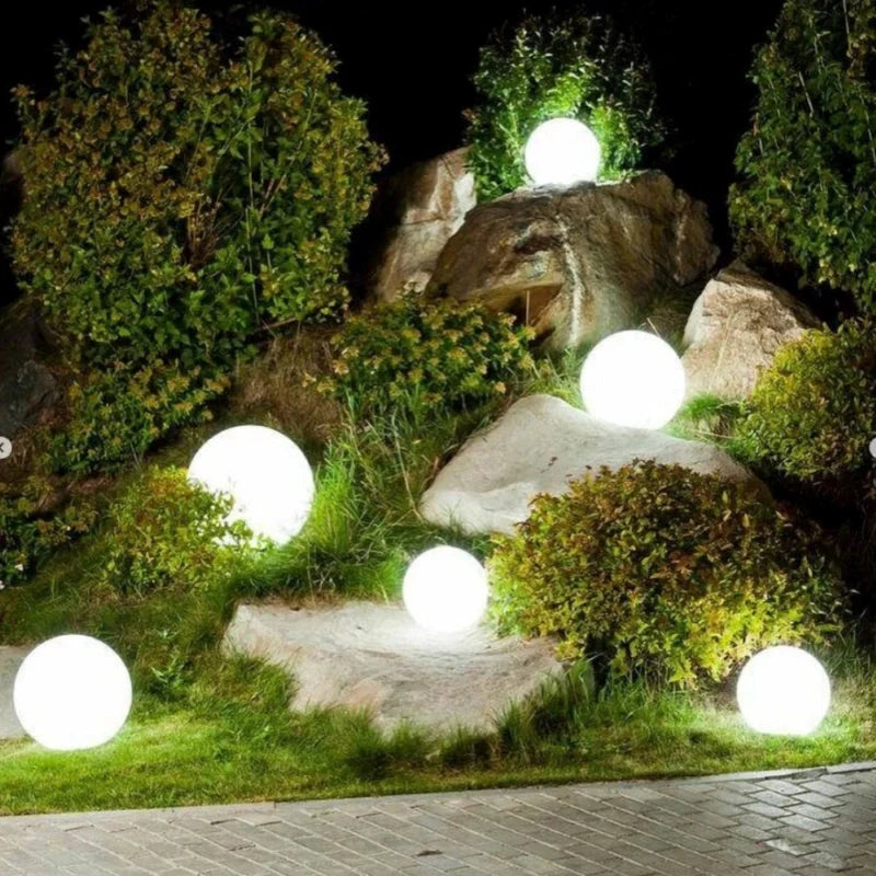 Solar Globe Garden Lights – Decorative LED Outdoor Path & Landscape Lights, Waterproof | LumenTrail