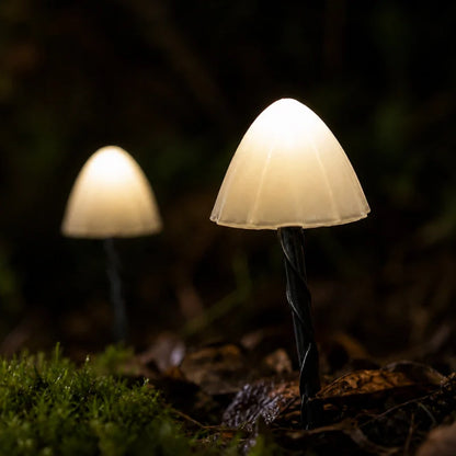 Solar Mushroom Garden Lights – Decorative Outdoor Pathway & Yard Stake Lights, Waterproof | LumenTrail