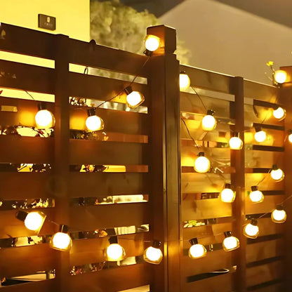 Solar String Lights Outdoor – LED Fairy Lights for Garden, Patio & Backyard, Waterproof | LumenTrail