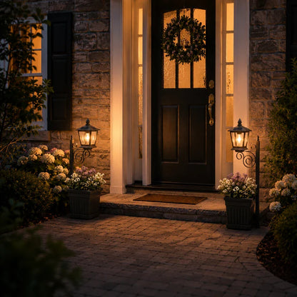 Solar Lantern Planter – Outdoor Hanging Lantern with Flower Pot, Patio & Garden Decor | LumenTrail