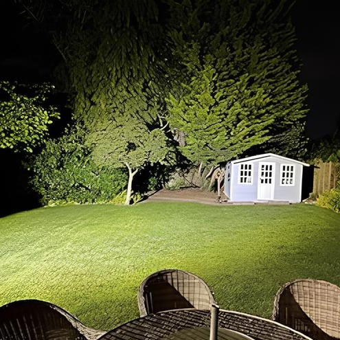 Solar Flood Light Outdoor – Ultra Bright LED Landscape & Security Light, Waterproof | LumenTrail