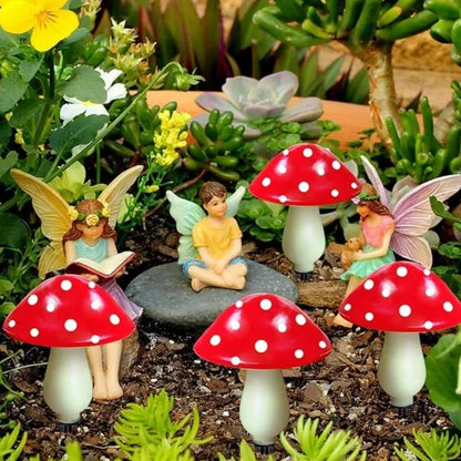 Solar Mushroom Garden Lights – Decorative Outdoor Pathway & Yard Stake Lights, Waterproof | LumenTrail