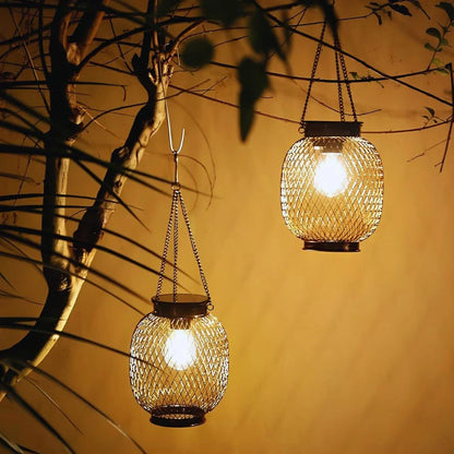 Solar Lantern Outdoor – Decorative Hanging LED Lantern for Garden, Patio & Table | LumenTrail