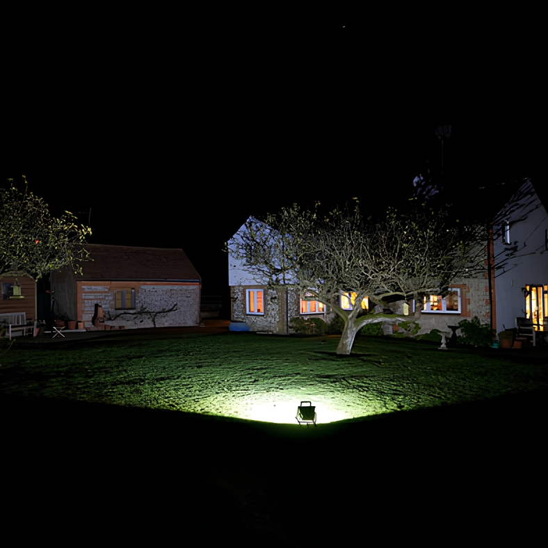 Solar Flood Light Outdoor – Ultra Bright LED Landscape & Security Light, Waterproof | LumenTrail