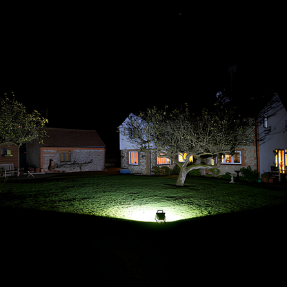 Solar Flood Light Outdoor – Ultra Bright LED Landscape & Security Light, Waterproof | LumenTrail