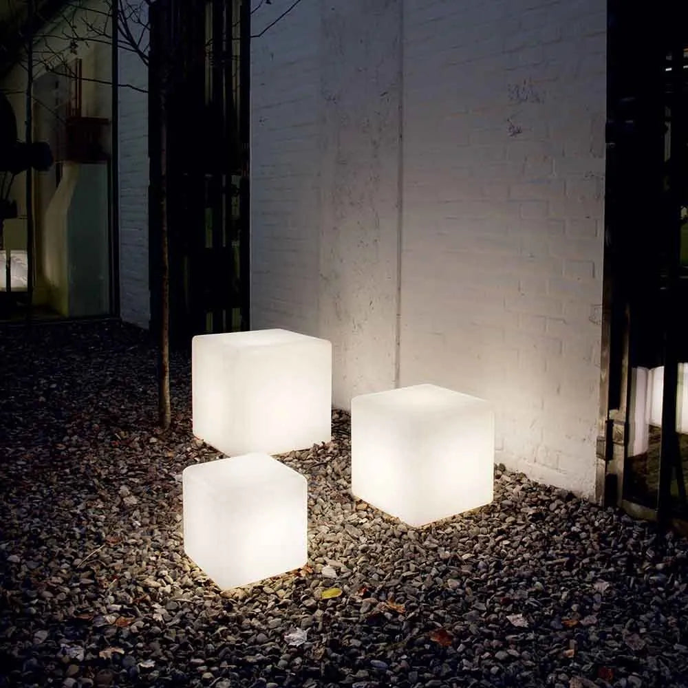 Solar Cube Garden Lights – Modern Outdoor Pathway & Landscape Lights, Waterproof | LumenTrail
