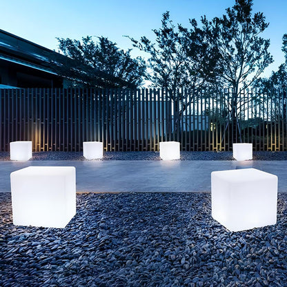 Solar Cube Garden Lights – Modern Outdoor Pathway & Landscape Lights, Waterproof | LumenTrail
