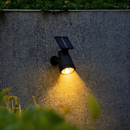 Solar Garden Spotlight – LED Outdoor Landscape & Wall Light, Adjustable, Waterproof | LumenTrail