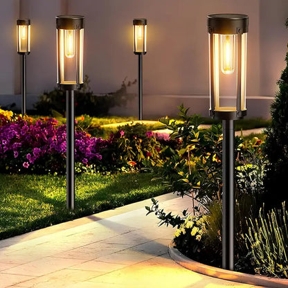 Solar Torch Lights Outdoor – Flickering Flame LED Garden Lights, Waterproof | LumenTrail