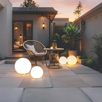 Solar Globe Garden Lights – Decorative LED Outdoor Path & Landscape Lights, Waterproof | LumenTrail
