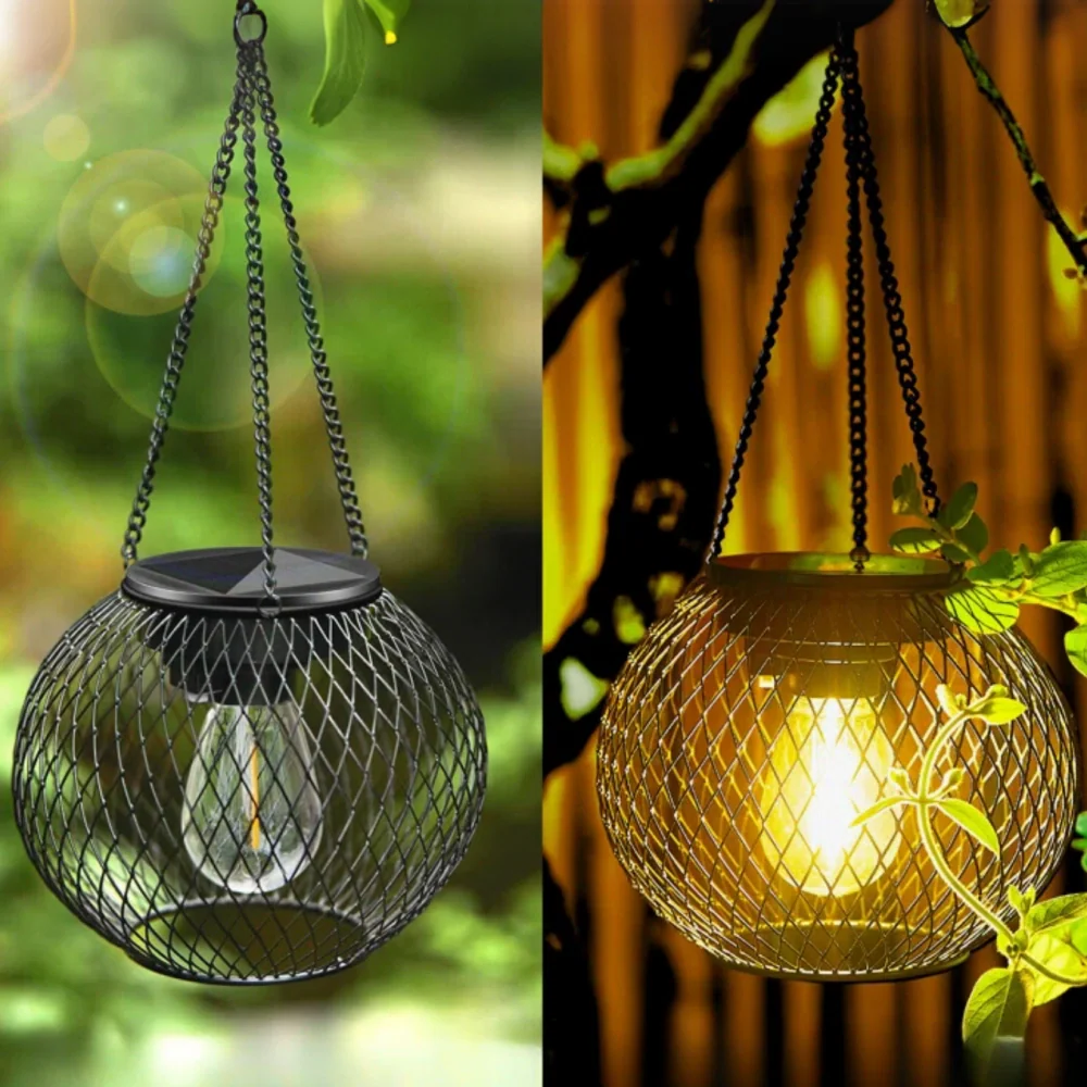 Solar Lantern Outdoor – Decorative Hanging LED Lantern for Garden, Patio & Table | LumenTrail