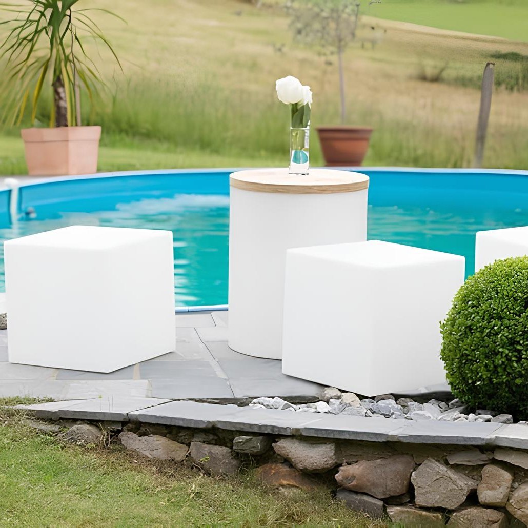 Solar Cube Garden Lights – Modern Outdoor Pathway & Landscape Lights, Waterproof | LumenTrail