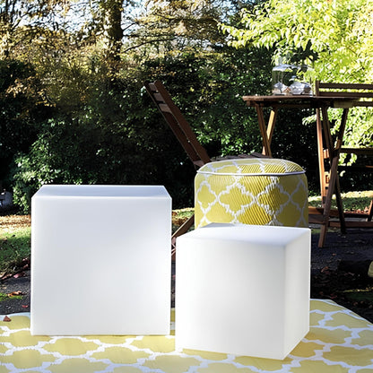 Solar Cube Garden Lights – Modern Outdoor Pathway & Landscape Lights, Waterproof | LumenTrail