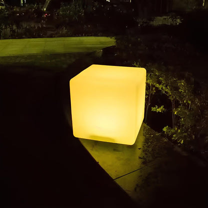 Solar Cube Garden Lights – Modern Outdoor Pathway & Landscape Lights, Waterproof | LumenTrail