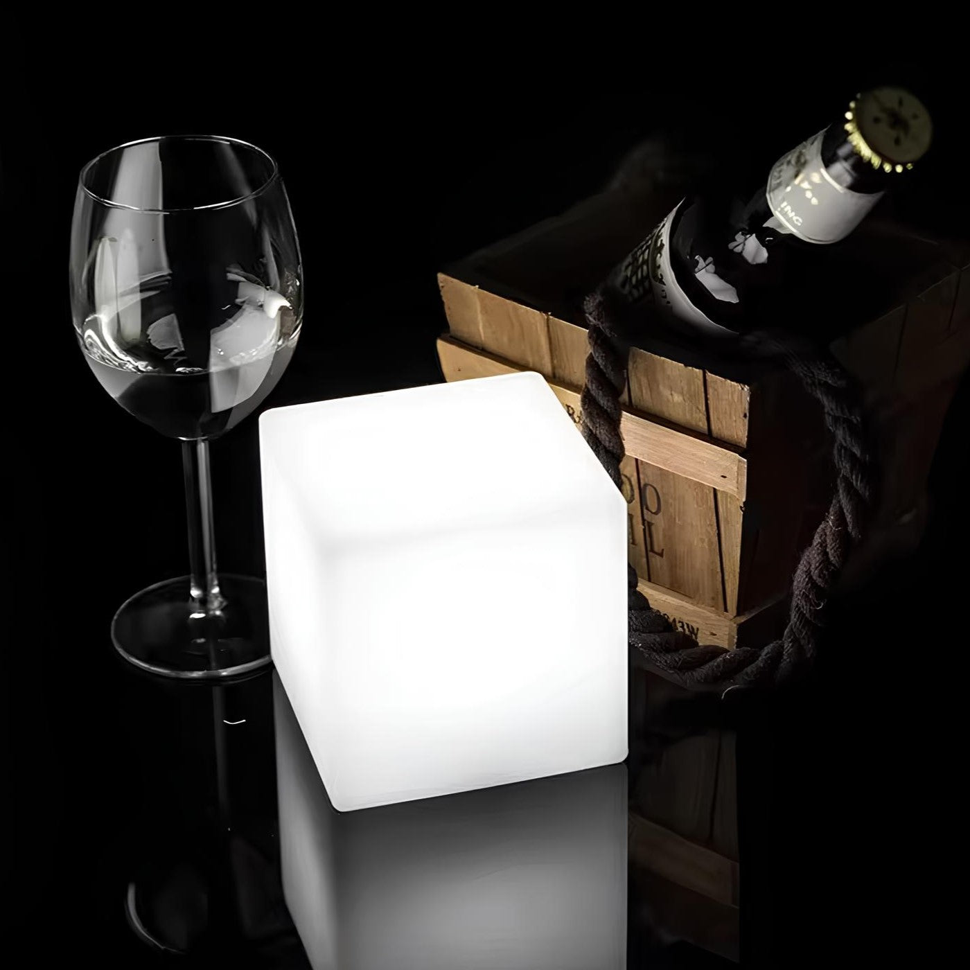 Solar Cube Garden Lights – Modern Outdoor Pathway & Landscape Lights, Waterproof | LumenTrail