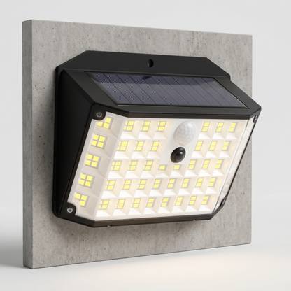176 LED Solar Motion Sensor Light