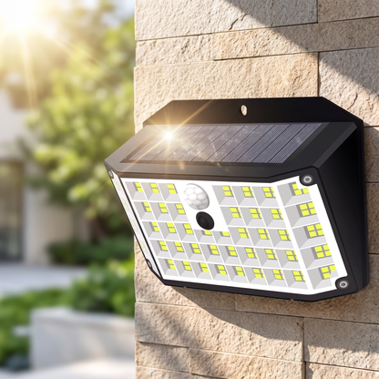 176 LED Solar Motion Sensor Light