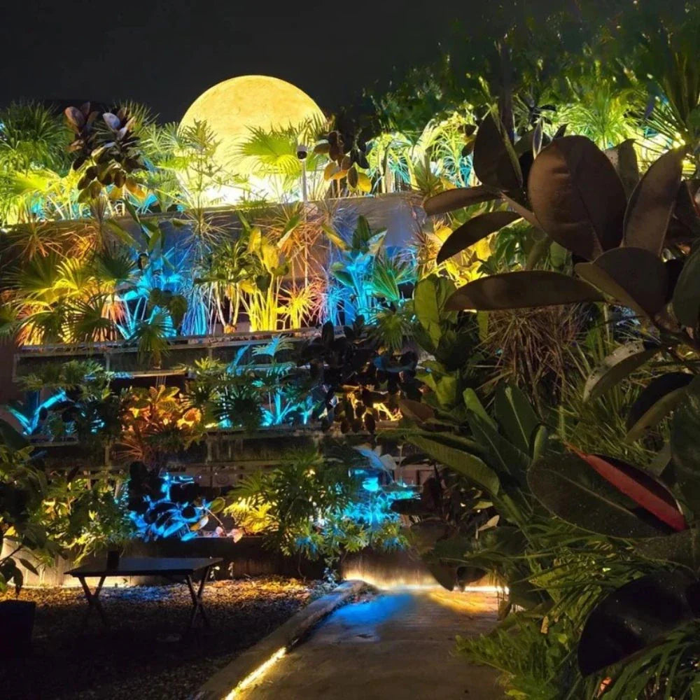Solar Moon Garden Light – Decorative Hanging Moon Lamp for Outdoor Patio & Yard | LumenTrail
