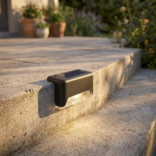 Solar Powered Outdoor Stair Lights